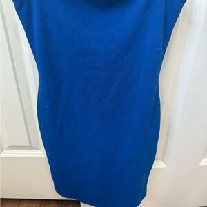 Vibrant Blue Sleeveless Dress